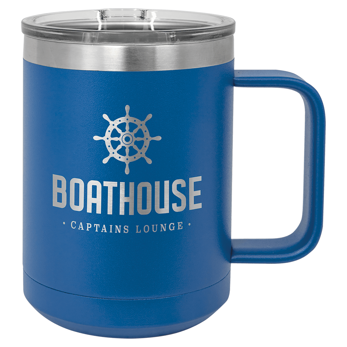 15 oz. Stainless Steel Vacuum Insulated Mug with Slider Lid