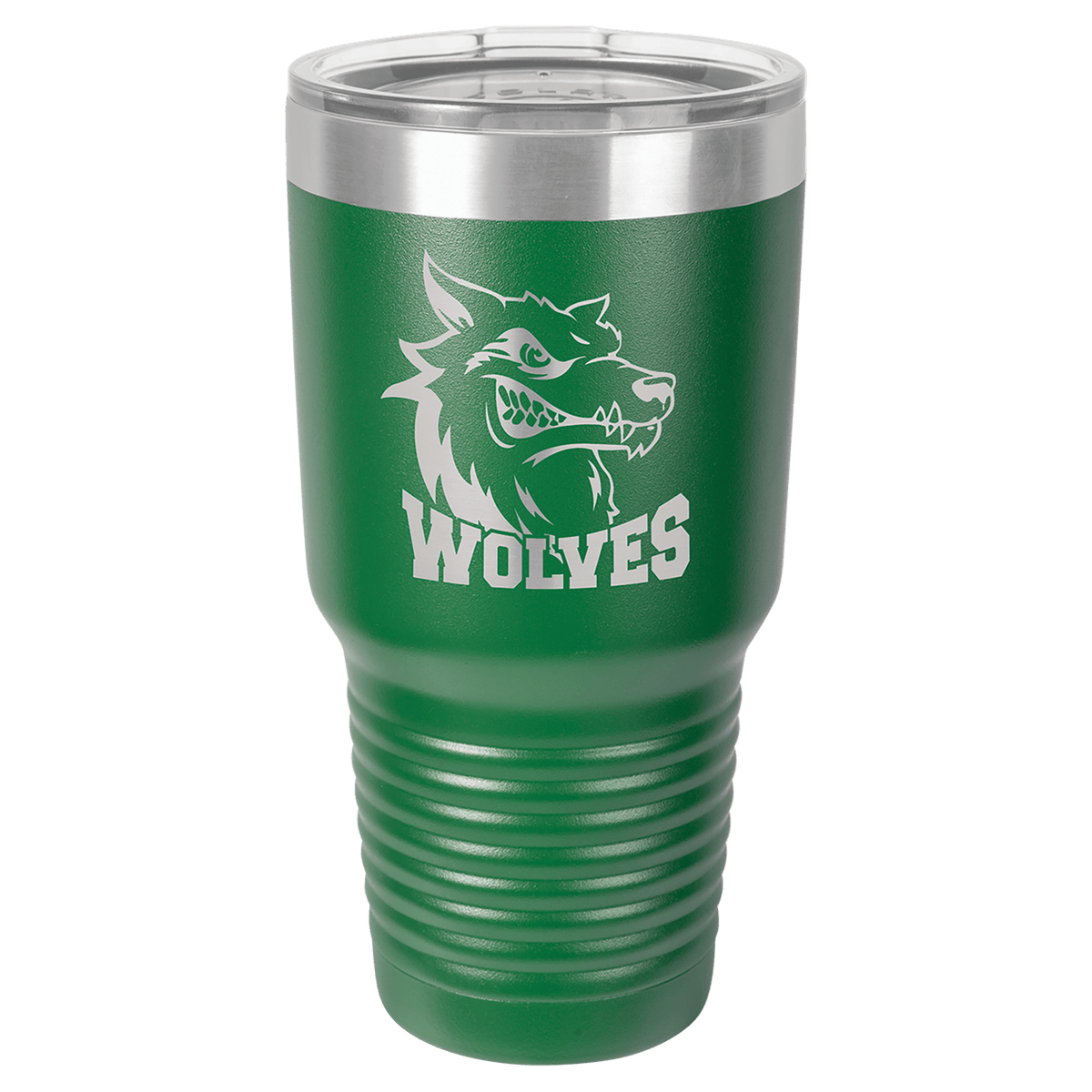 30 oz. Stainless Steel Vacuum Insulated Ringneck Tumbler with Clear Lid