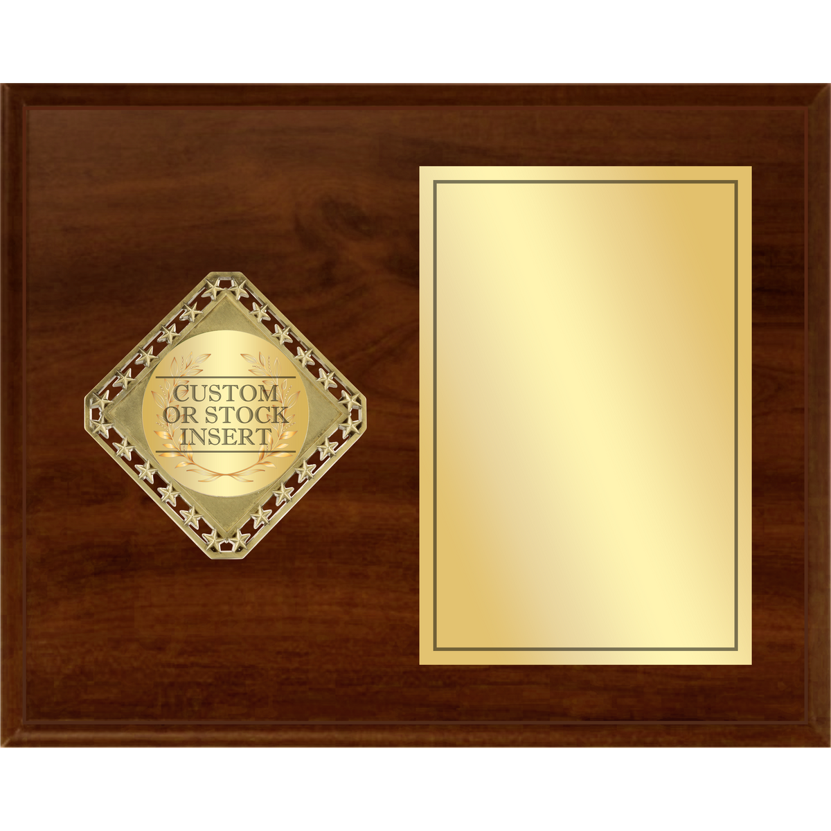 Diamond Plaque Series - Horizontal Plaque