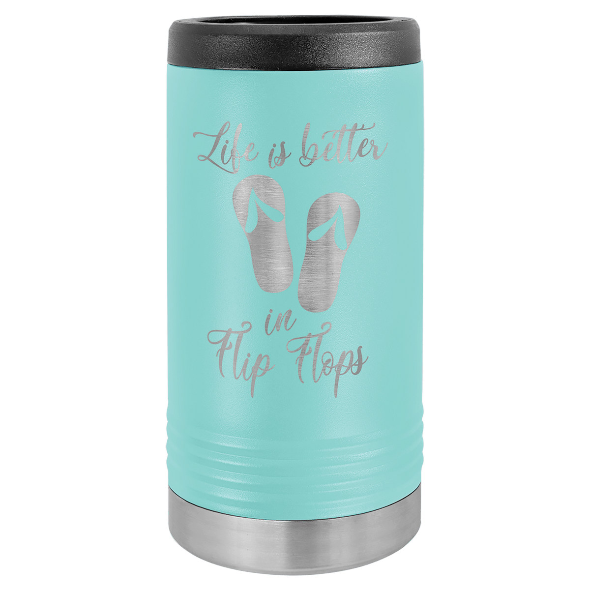 Polar Camel Black Slim Beverage Holder