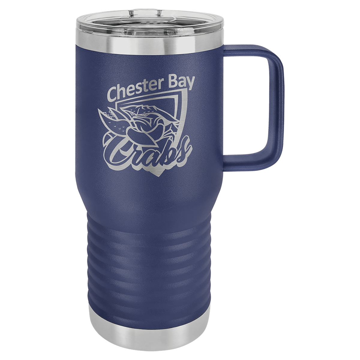 20 oz. Stainless Steel Vacuum Insulated Travel Mug with Slider Lid