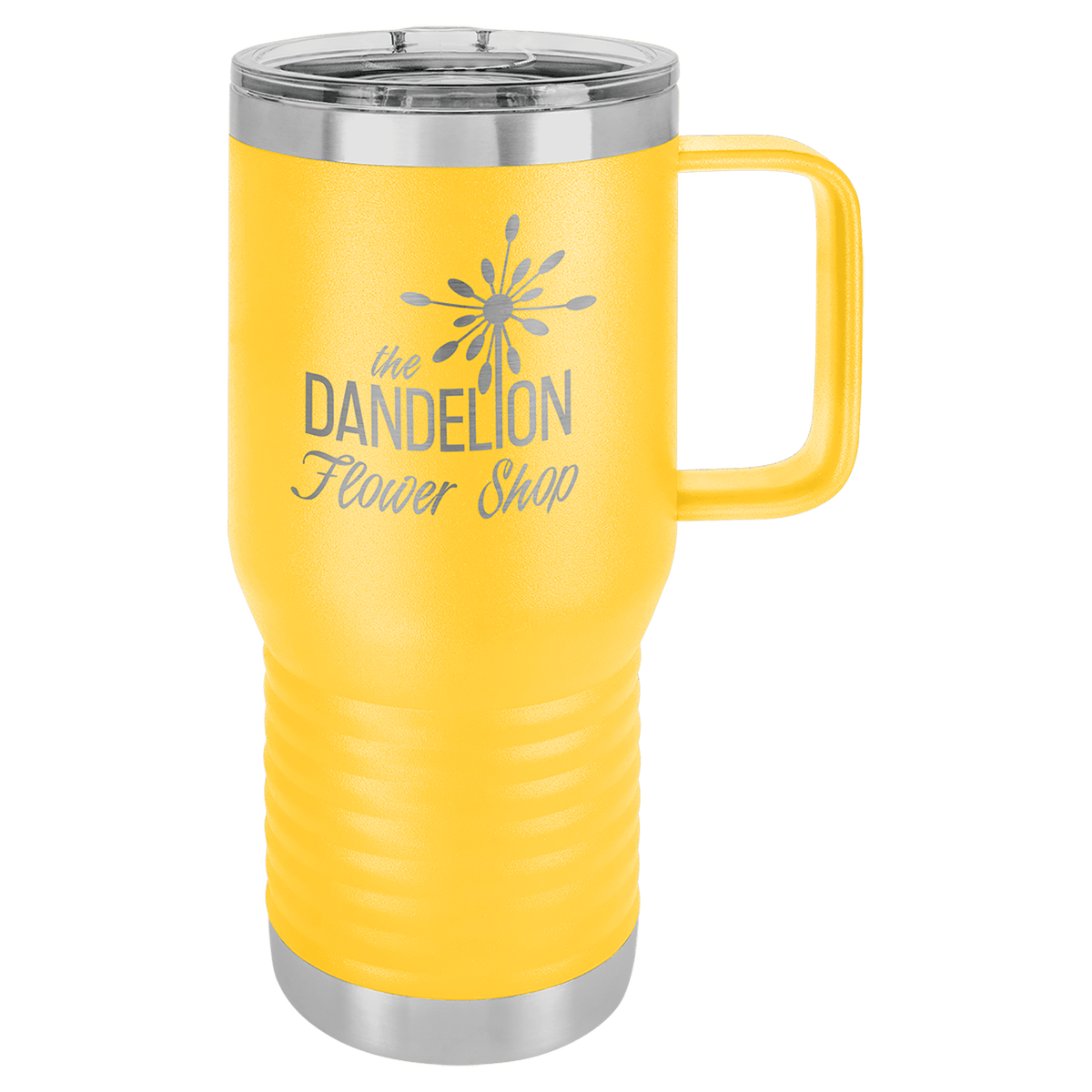20 oz. Stainless Steel Vacuum Insulated Travel Mug with Slider Lid