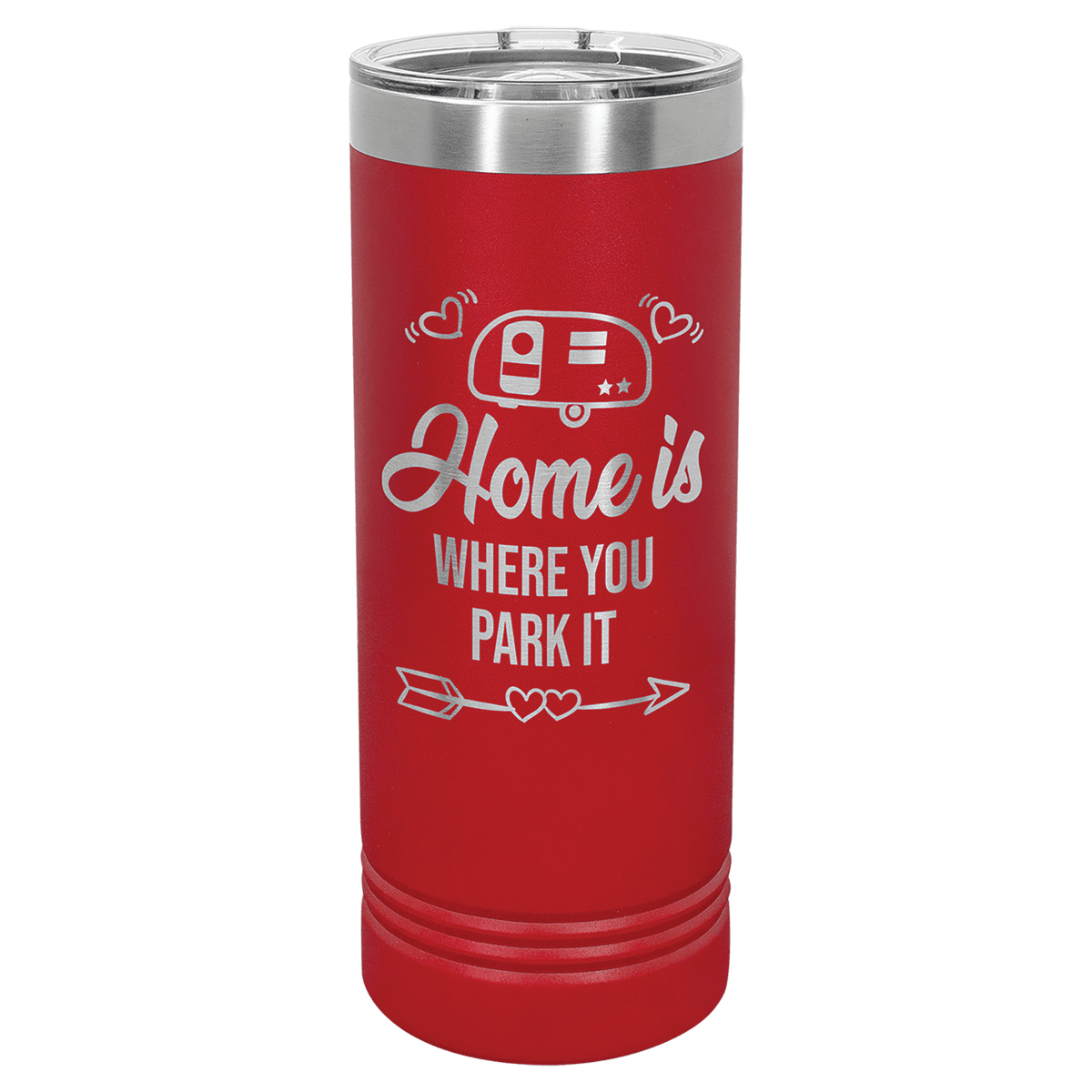 22 oz. Stainless Steel Skinny Tumbler with Slider Lid