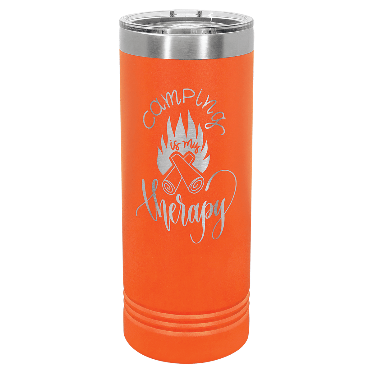 22 oz. Stainless Steel Skinny Tumbler with Slider Lid
