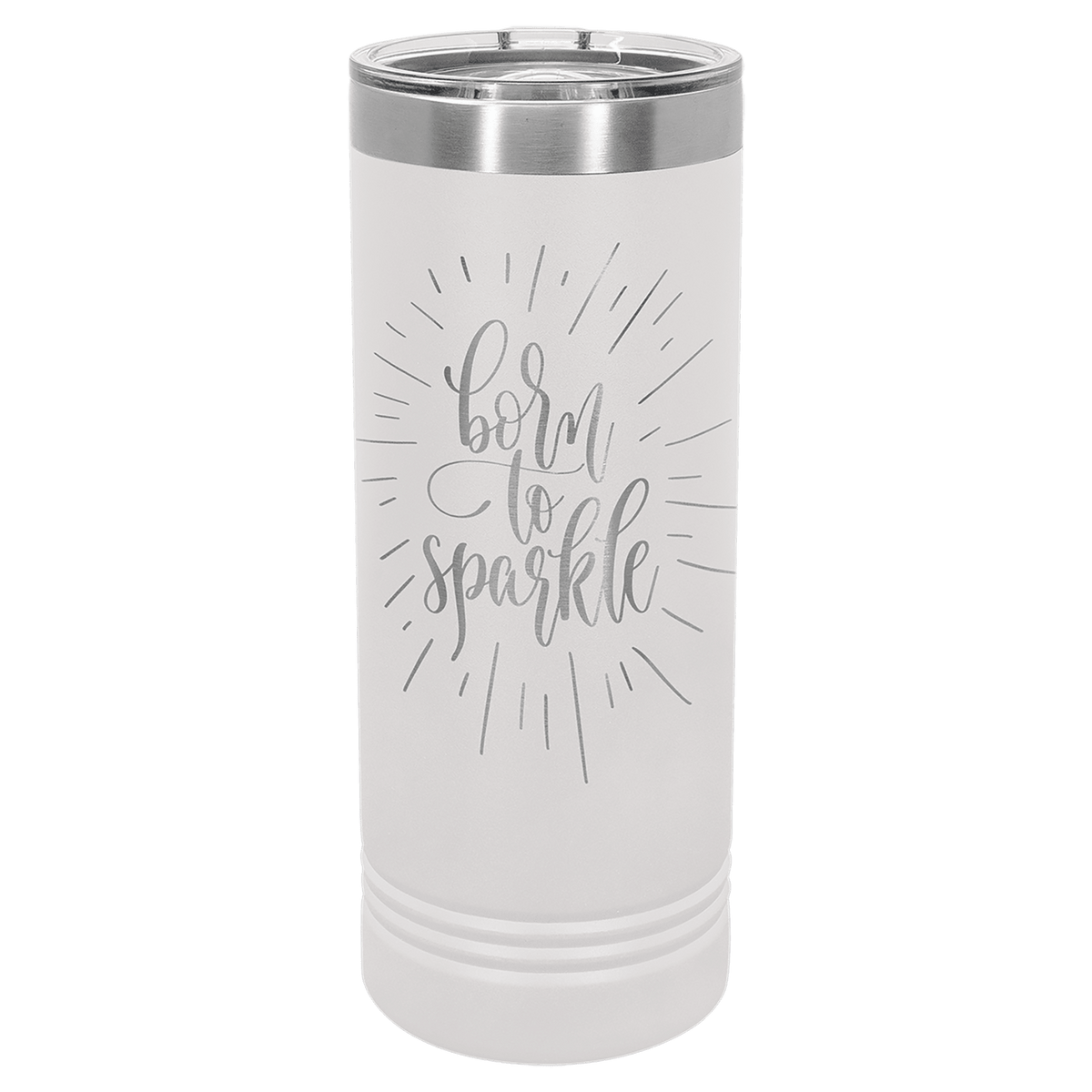 22 oz. Stainless Steel Skinny Tumbler with Slider Lid