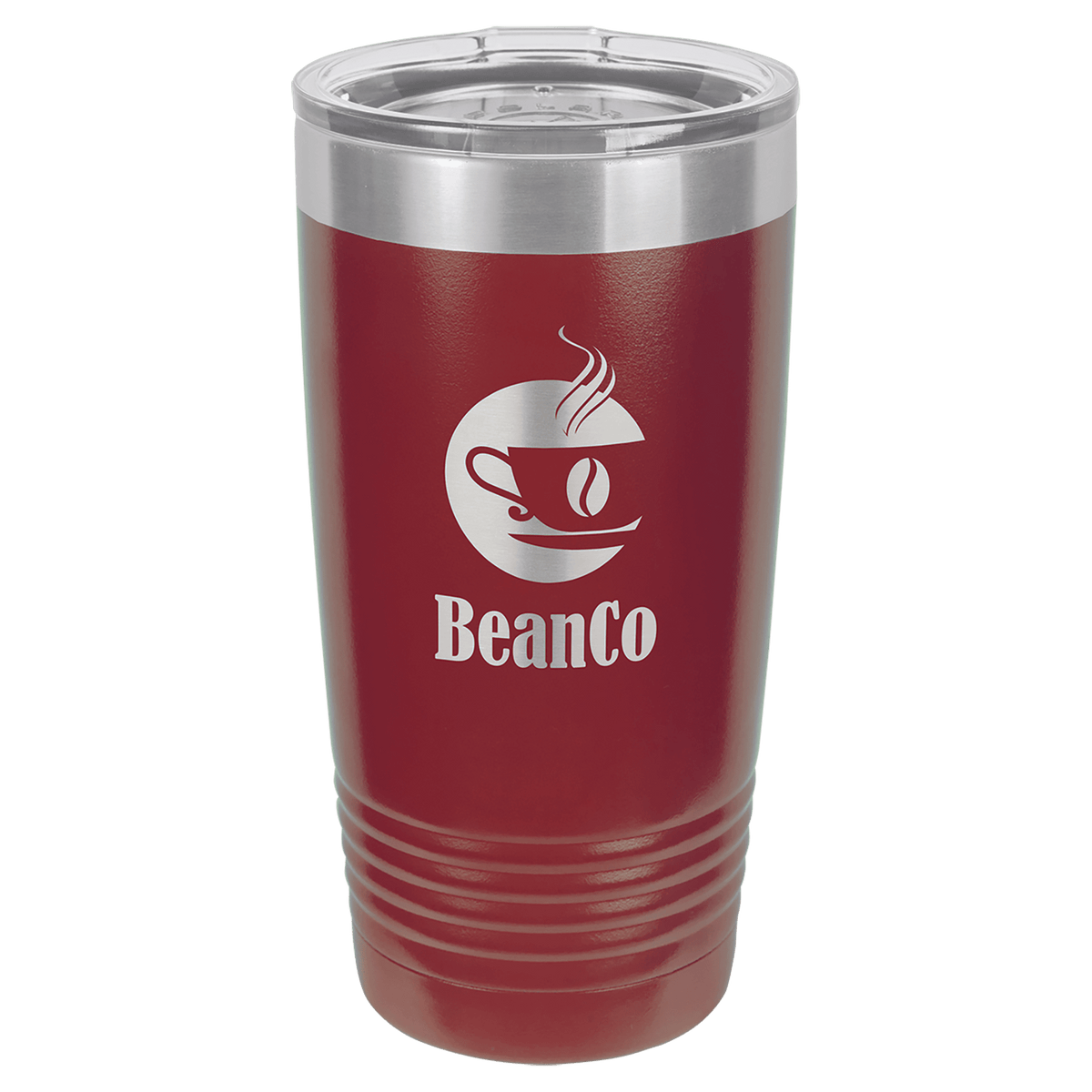 20 oz. Stainless Steel Vacuum Insulated Ringneck Tumbler with Clear Lid