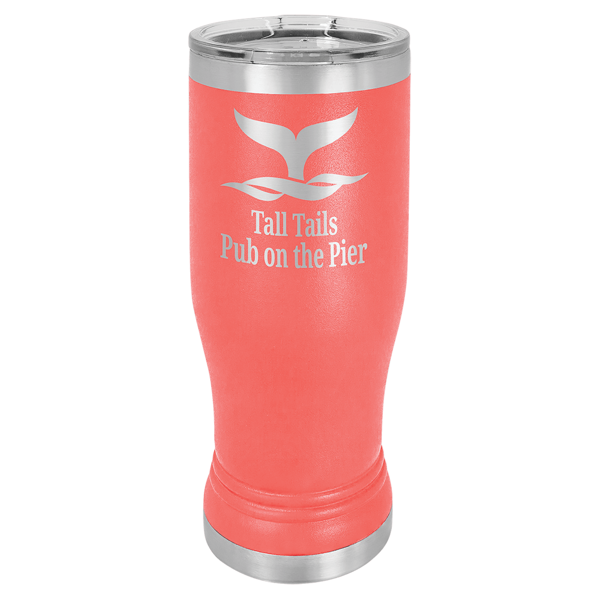 14 oz. Polar Camel Pilsner w/Clear Lid