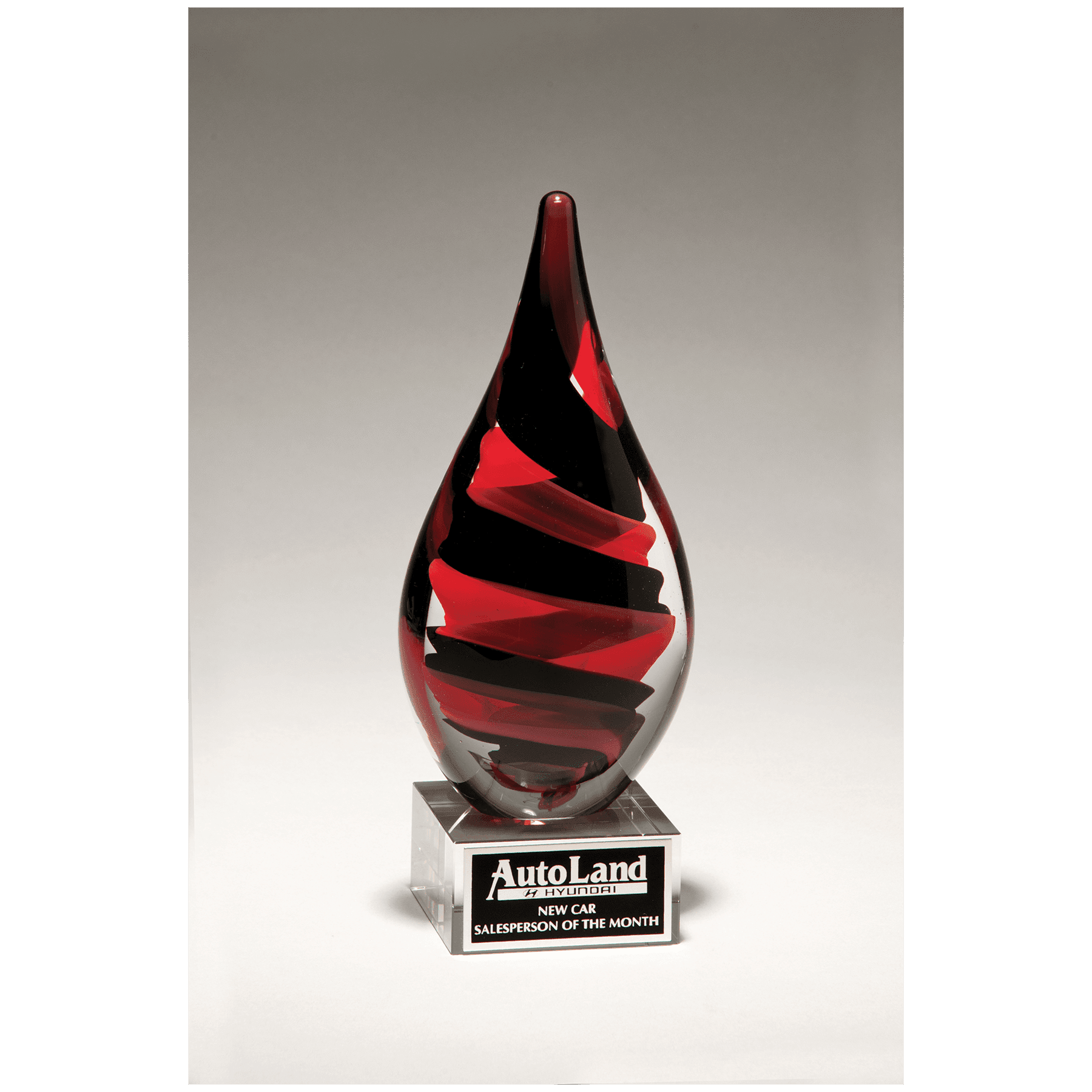 Red Fury Art Glass