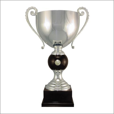 Silver Cup with Rosewood and medallion