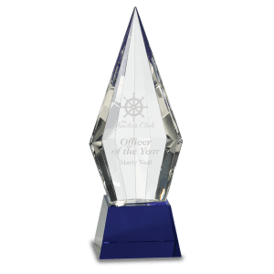 Diamond Obelisk - Blue or Black Base