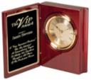 Piano Rosewood Desktop Book Clock