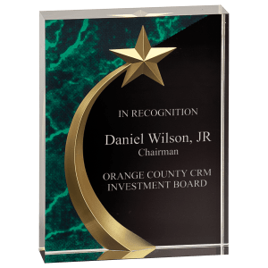 Marble Carved Star - 3 Color Options
